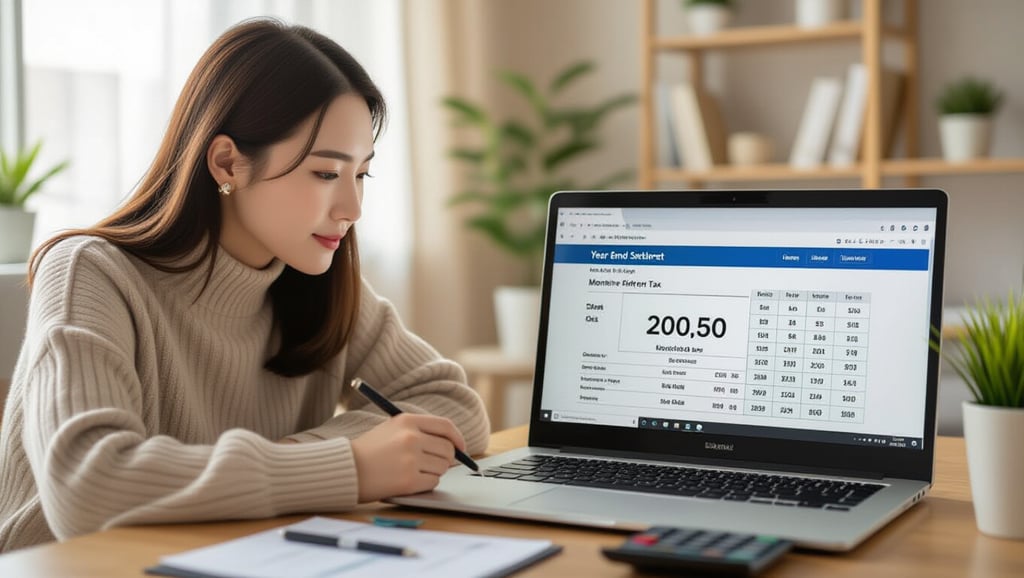 💻 홈택스 연말정산, 이렇게 따라 해보세요! (단계별 가이드)