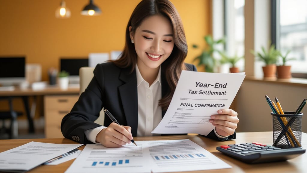 ✅ 연말정산 최종 제출: 환급금 수령을 위한 체크리스트