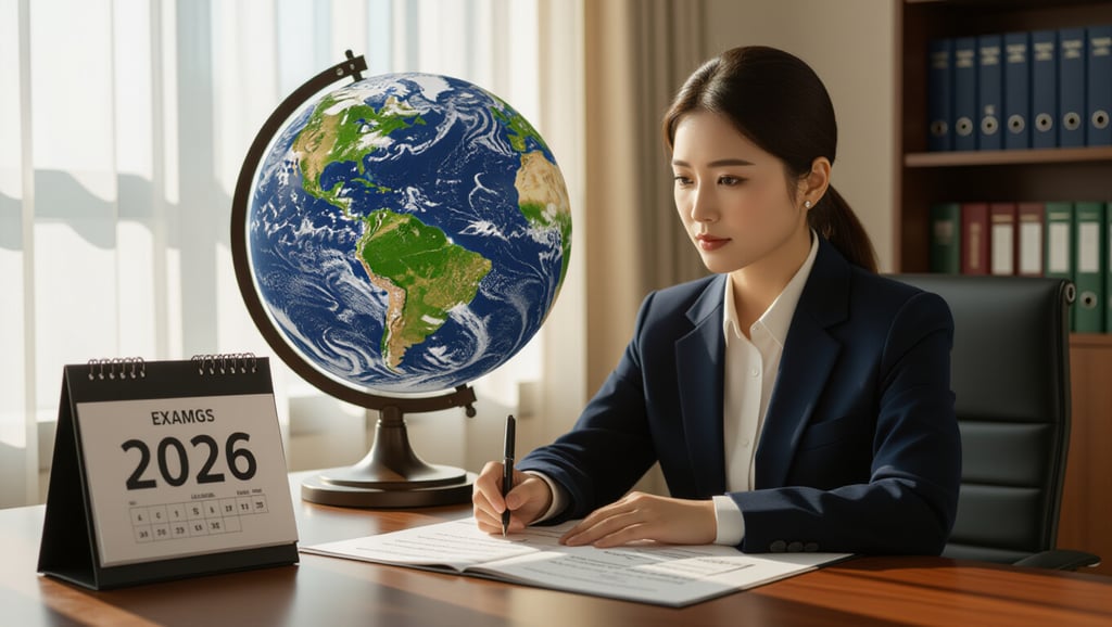 🗓️ 2026 외교관 시험, 핵심 일정 한눈에 보기