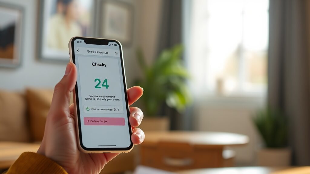 모바일 앱으로 빠르게 확인하는 방법 (realistic 스타일)