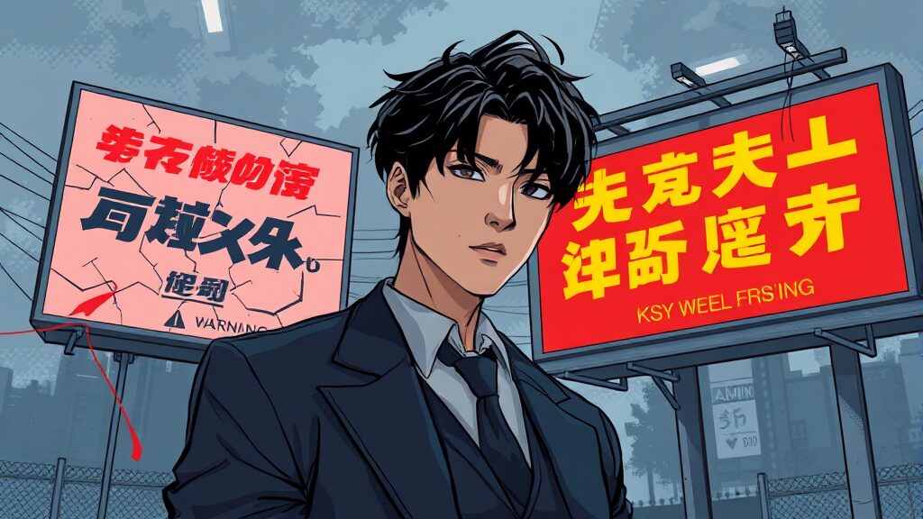 광고계 '손절' 시작? (illustration 스타일)