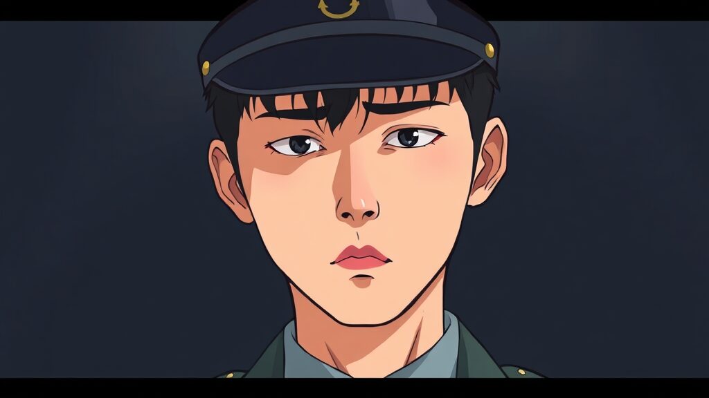 군 입대, 도피성? (illustration 스타일)