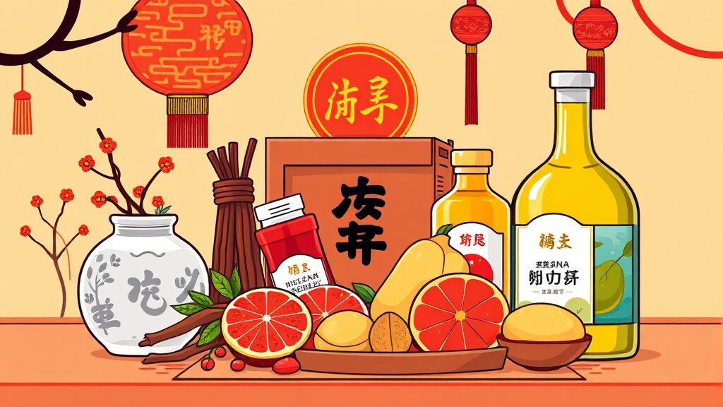 2026 설 선물 트렌드 (cartoon 스타일)