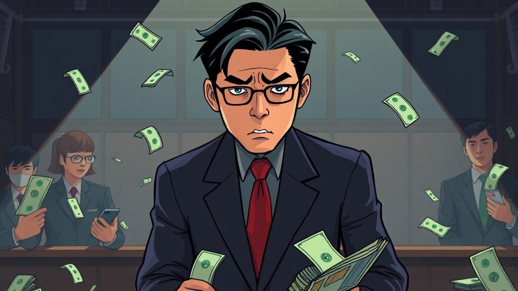 차은우 탈세 논란 총정리: 자필 사과문부터 실형 가능성, 샤키라 사례 비교 4 탈세 금액, 어느 정도 규모일까? (cartoon 스타일)