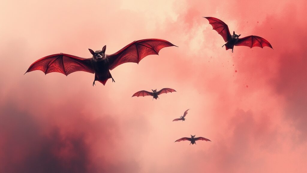 니파 바이러스, 왜 위험할까? (watercolor 스타일)