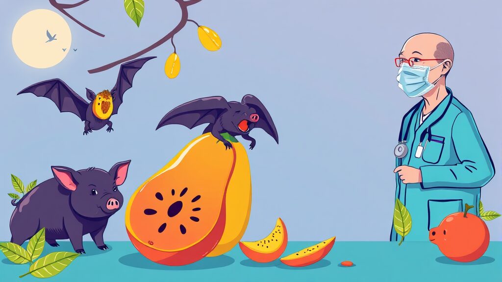 감염 경로는? (illustration 스타일)