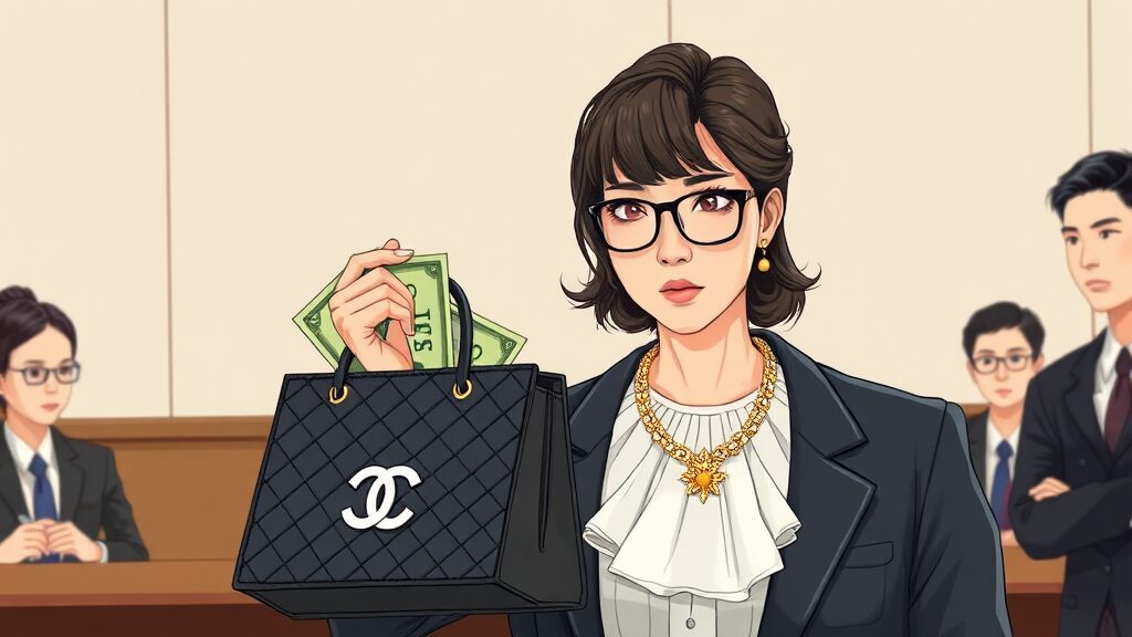 우인성 판사 재판 스타일 (illustration 스타일)