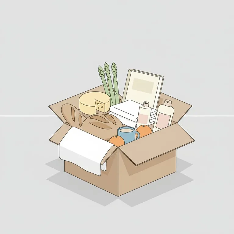 제공되는 물품의 종류는 어떤 것들이 있나요?