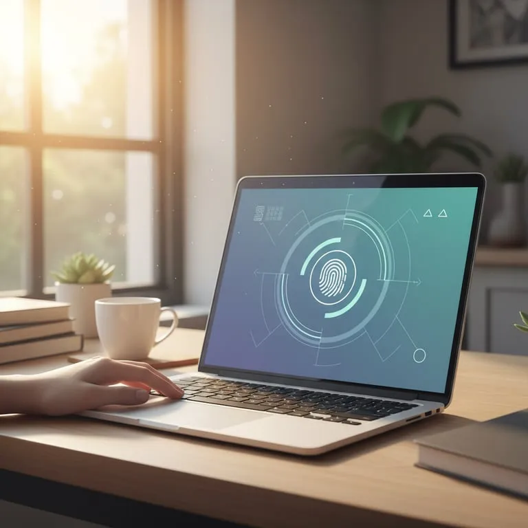 디지털 보안 인증을 통한 시스템 접속 및 본인 확인 절차