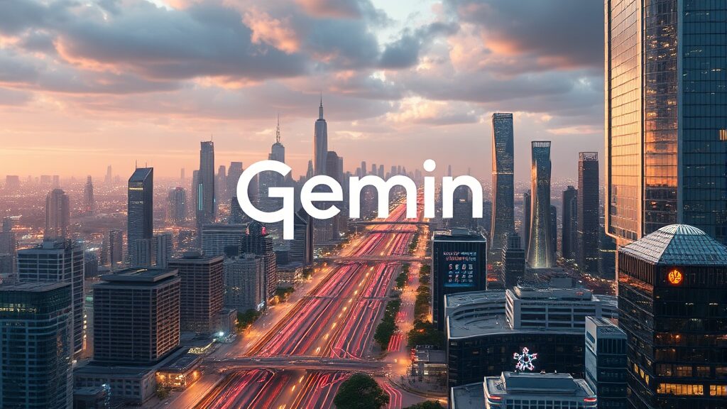 제미나이, 앞으로 어떻게 활용할까? (realistic 스타일)