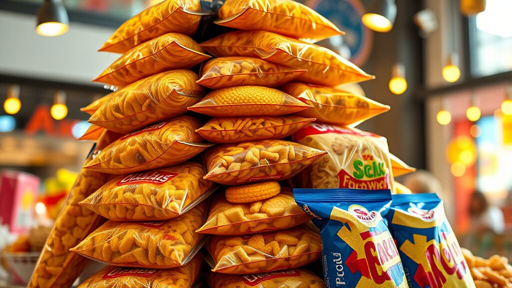 어떤 과자를 담아야 이득일까? 추천 과자 종류 (realistic 스타일)