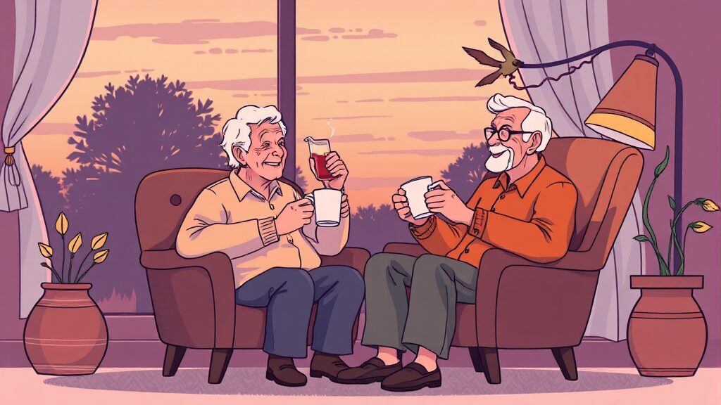 실버타운 입주 A to Z: 자격, 비용, 선택부터 FAQ까지 완벽 가이드 5 실버타운 입주 시 고려사항 (illustration 스타일)