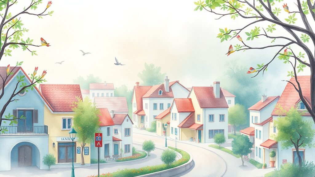 실버타운 입주 A to Z: 자격, 비용, 선택부터 FAQ까지 완벽 가이드 6 실버타운 선택 기준: 시설 및 위치 (watercolor 스타일)