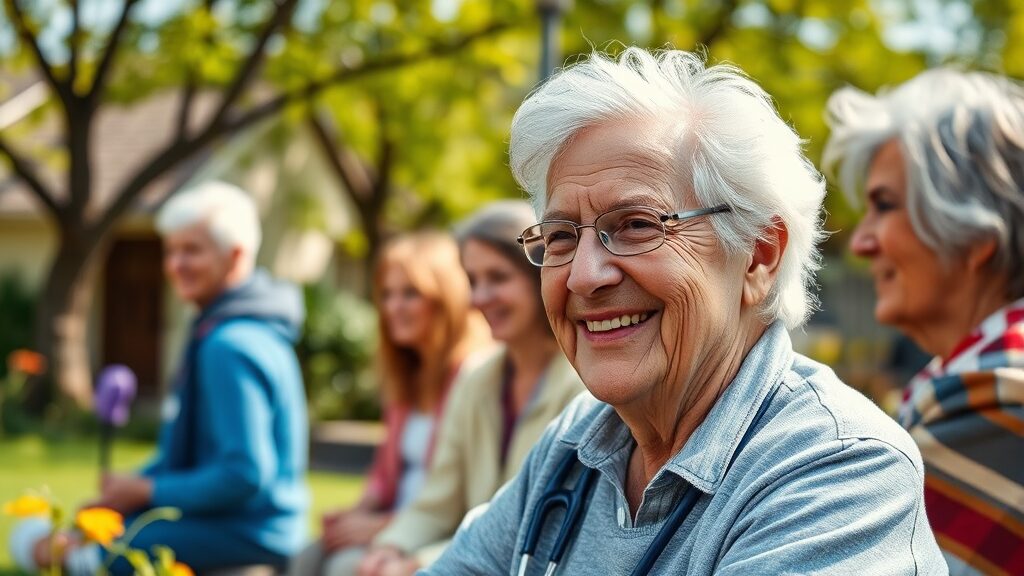 실버타운 선택 시 추가 고려 사항 (realistic 스타일)