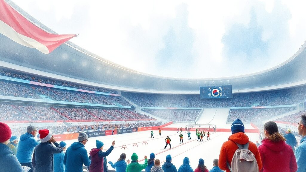 2026 밀라노 동계올림픽: 한국 선수단 출전 종목, 일정, 메달 전망 9 마무리 (watercolor 스타일)