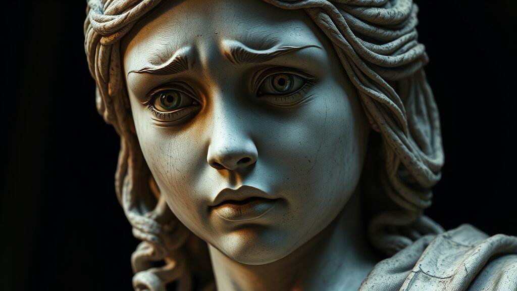 망언과 폄훼, 역사를 왜곡하지 마세요 (realistic 스타일)