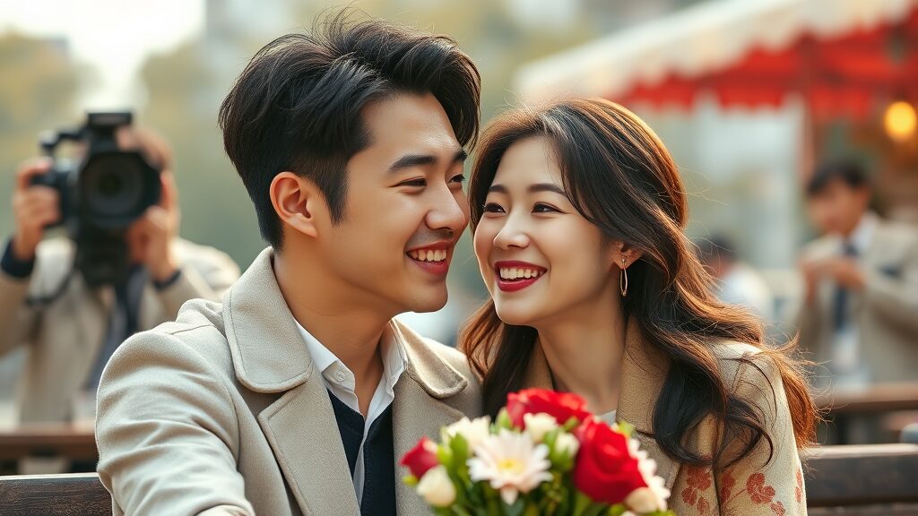 하정우, 차정원 열애 공식 인정 (realistic 스타일)