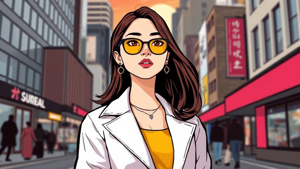 차정원, 그녀는 누구? (cartoon 스타일)