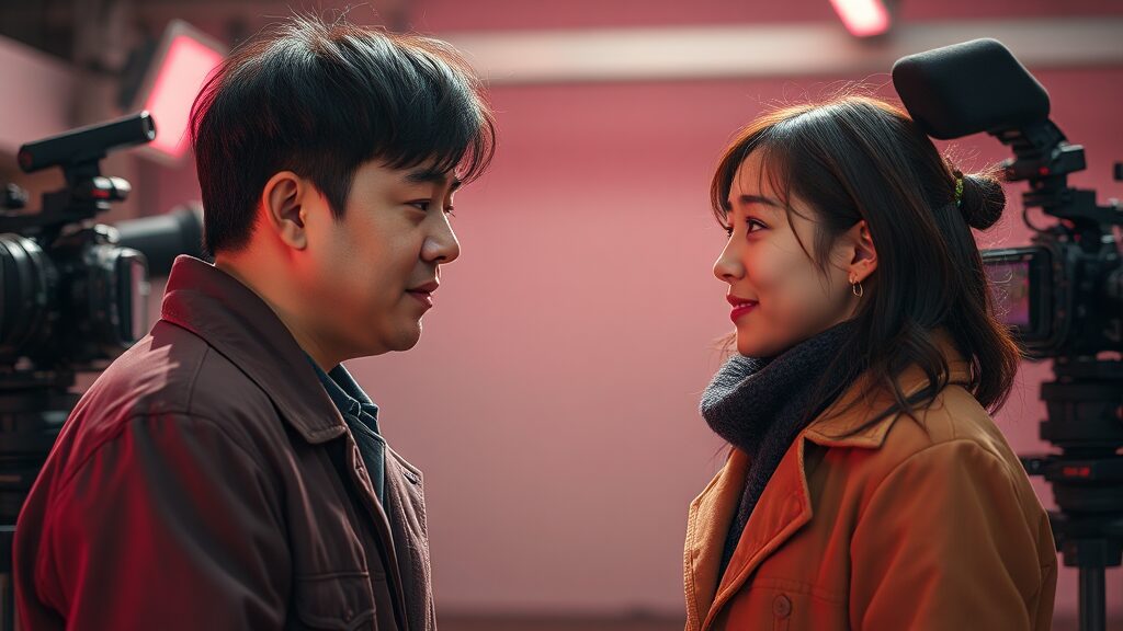 두 사람의 러브 스토리 (realistic 스타일)