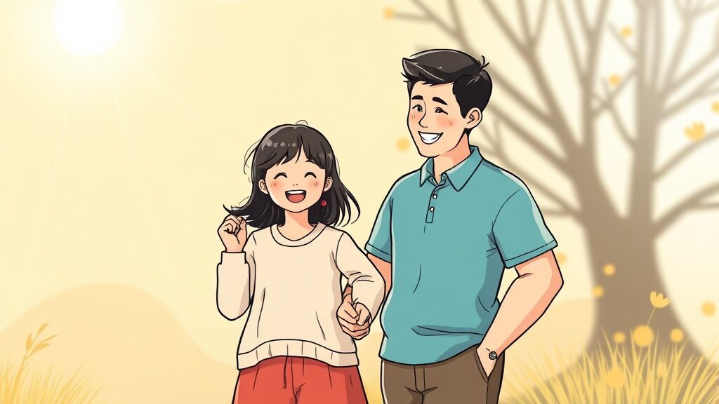 아동수당이란? (illustration 스타일)