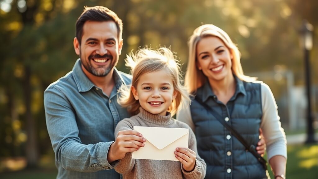 아동수당 신청 자격 및 조건 (realistic 스타일)