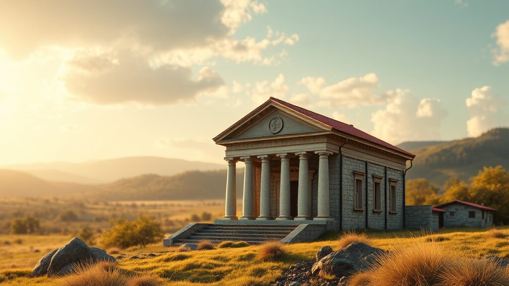 DB형 퇴직연금: 특징 & 장단점 (realistic 스타일)