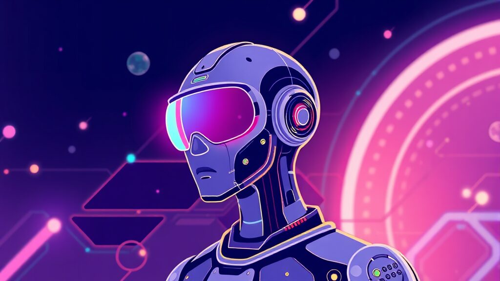 AI 에이전트란 무엇인가? (illustration 스타일)