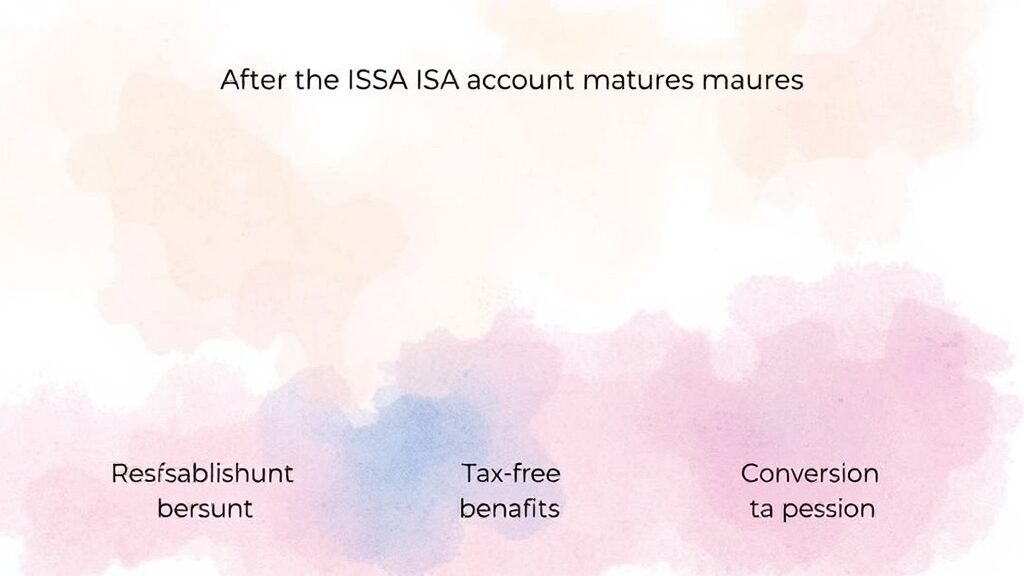 ISA 계좌, 3년 만기 후 절세 극대화 전략과 현명한 활용법 6 ISA 계좌, 3년 만기 후 어떻게 활용해야 할까? (watercolor 스타일)