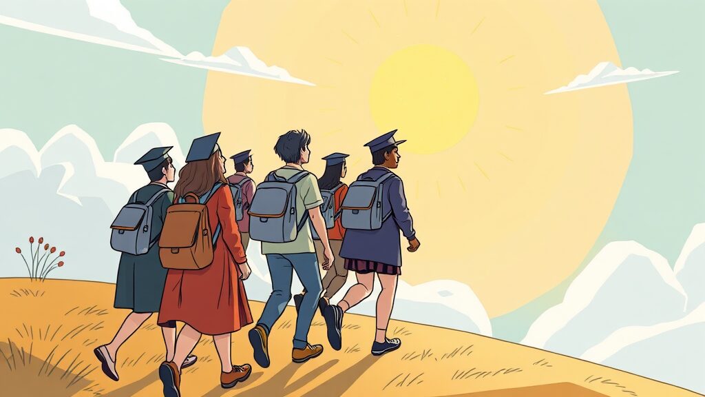 국가장학금 신청 반려? 자격, 서류, 심사부터 지급까지 완벽 가이드 2 국가장학금 신청 자격, 이것만은 꼭! (illustration 스타일)