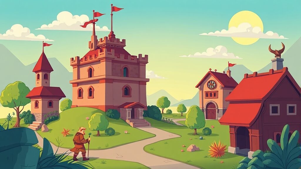 리니지 클래식 대규모 계정 정지: 작업장 실태와 게임 경제 영향 분석 4 향후 리니지 클래식의 전망과 유저 대응 (cartoon 스타일)