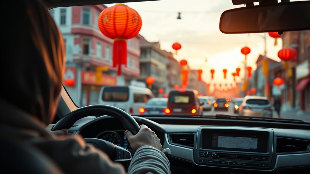 막힘없는 설 연휴, CCTV로 교통 체증 미리 파악하기 (realistic 스타일)