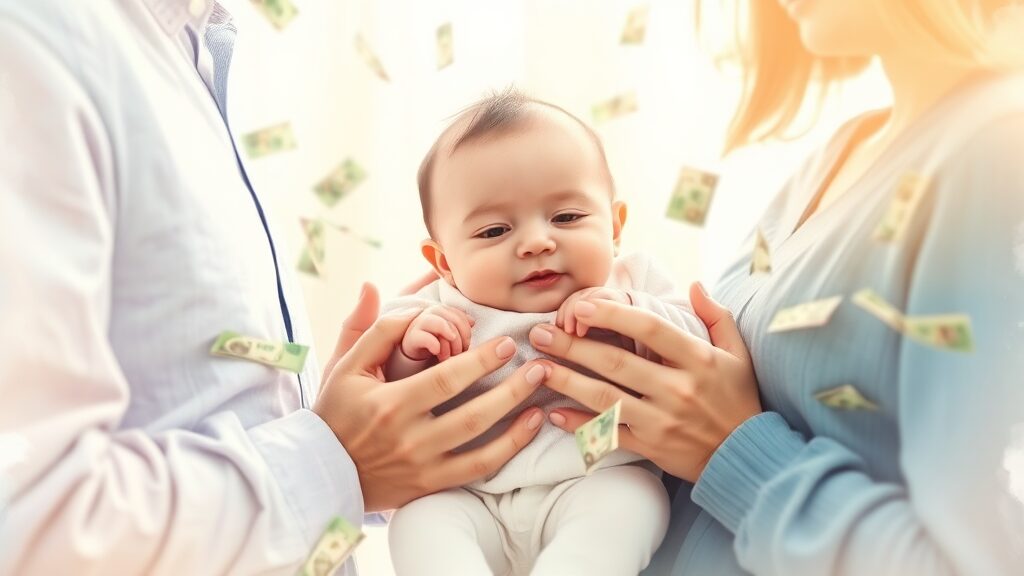 2026년 복지급여 총정리: 설 명절 조기 지급 대상 및 신청 방법 4 부모급여: 2026년 지원 대상, 금액, 신청 방법 총정리 (watercolor 스타일)