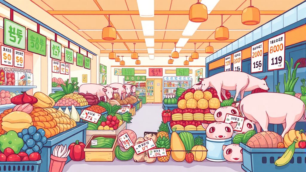 2026 농축산물 할인대전: 혜택부터 신청까지 완벽 가이드 7 할인대전 참여 방법 및 신청 절차 안내 (cartoon 스타일)