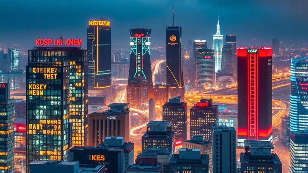 시가총액 5000조 원 시대: 시장의 의미와 전망 (realistic 스타일)