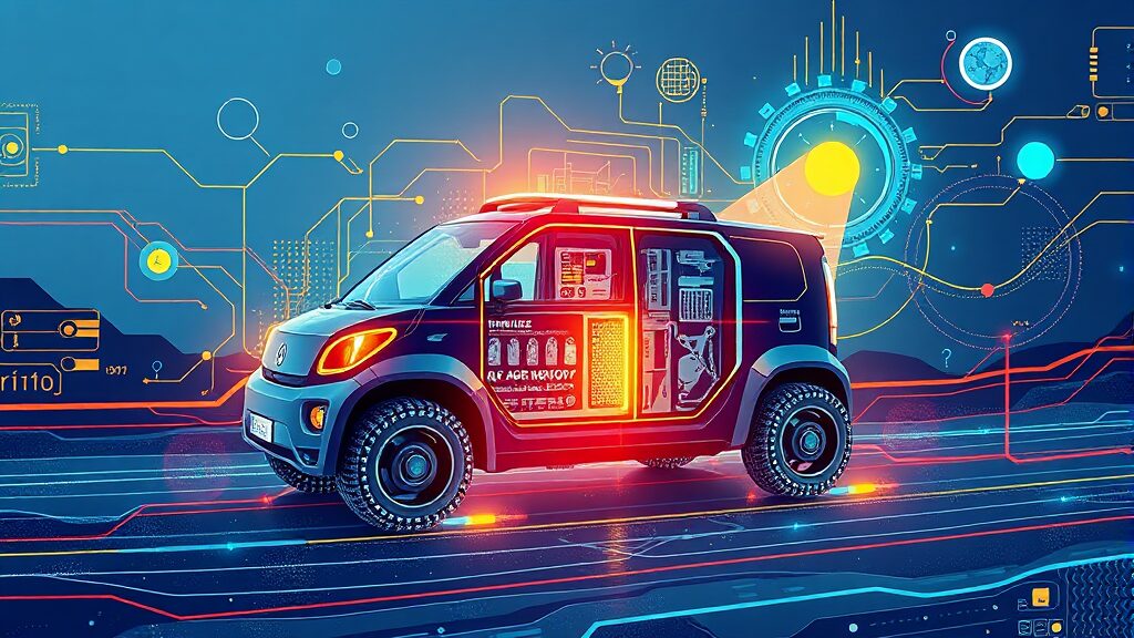 인터배터리 2026: 미리 알아두면 좋은 전시 품목과 관람 포인트 (illustration 스타일)