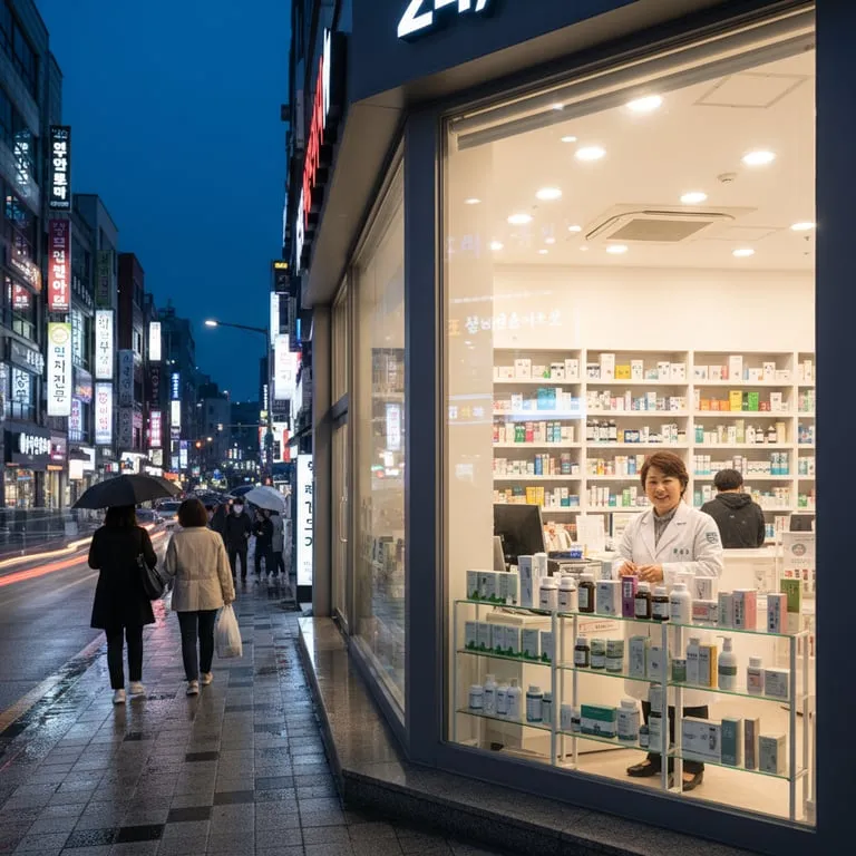 강북구 지정 공공심야약국 인수약국 이용 안내