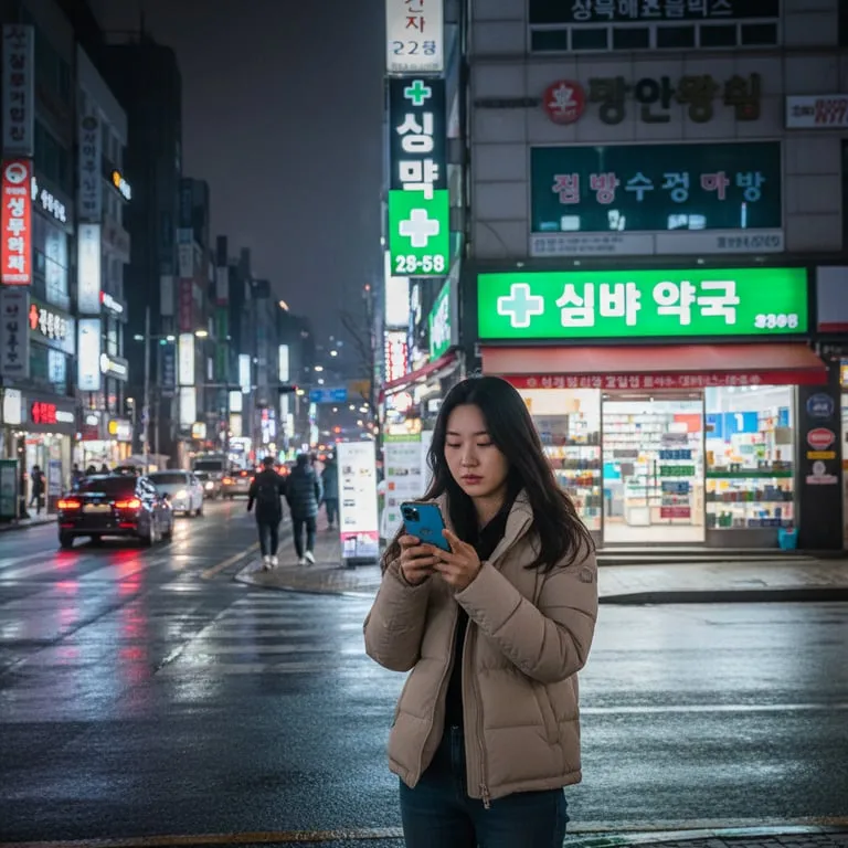 실시간 문 연 약국 찾는 효율적인 방법