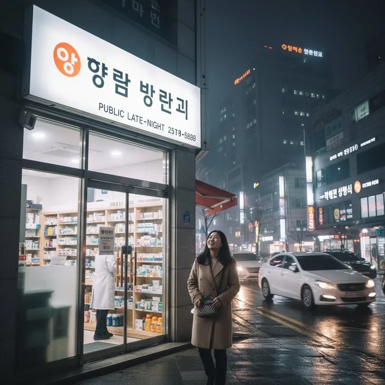 성북구 인근 지역의 공공심야약국 정보