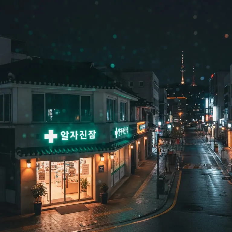 지역별 심야 및 연중무휴 약국 상세 리스트