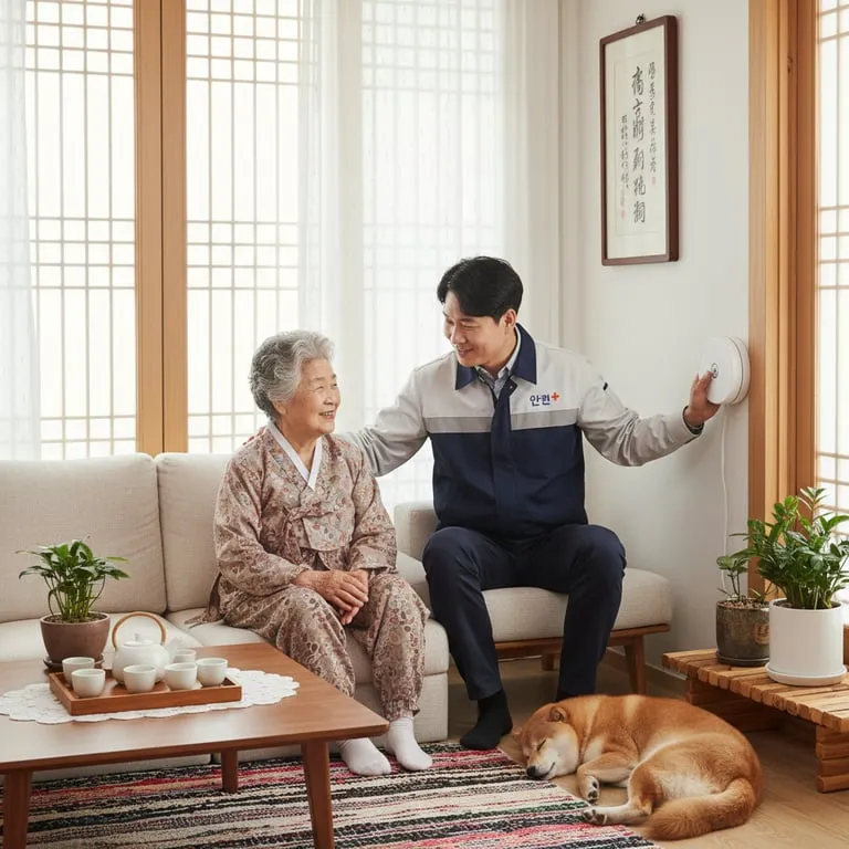 노인 안전 안심 서비스 신청과 기구 설치, 사용 방법 5 간편한 서비스 신청 방법과 진행 절차