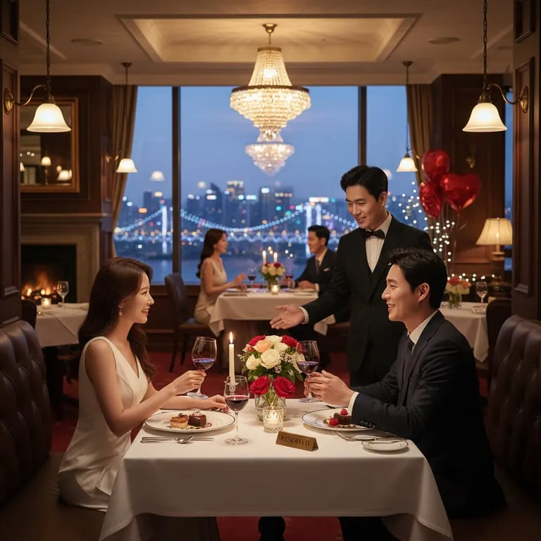 발렌타인데이,  분위기 좋은 레스토랑 추천과 예약 방법