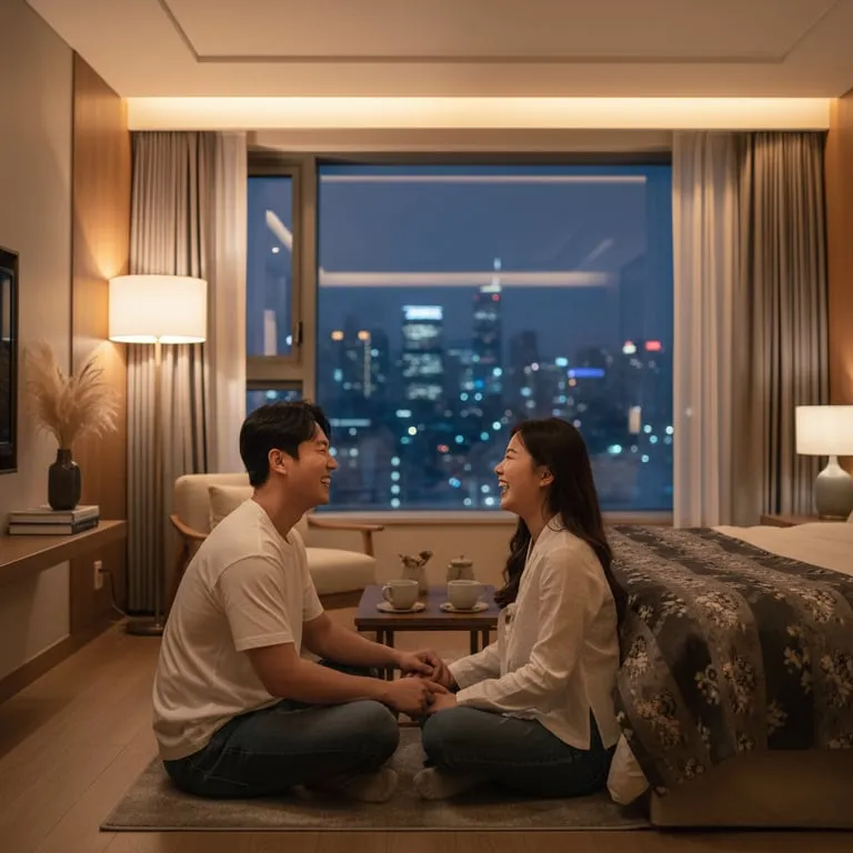 사랑의 깊이는 결코 숙박비의 액수와 비례하지 않아요