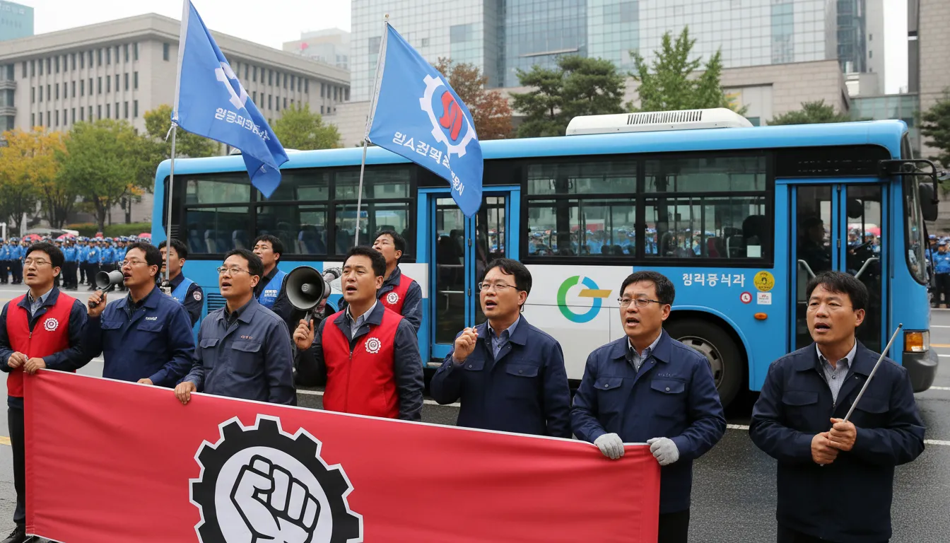 서울시, 시내버스 필수 공익사업 지정에 노조 정면 반발 2 서울시, 시내버스 필수 공익사업 지정에 노조 정면 반발
