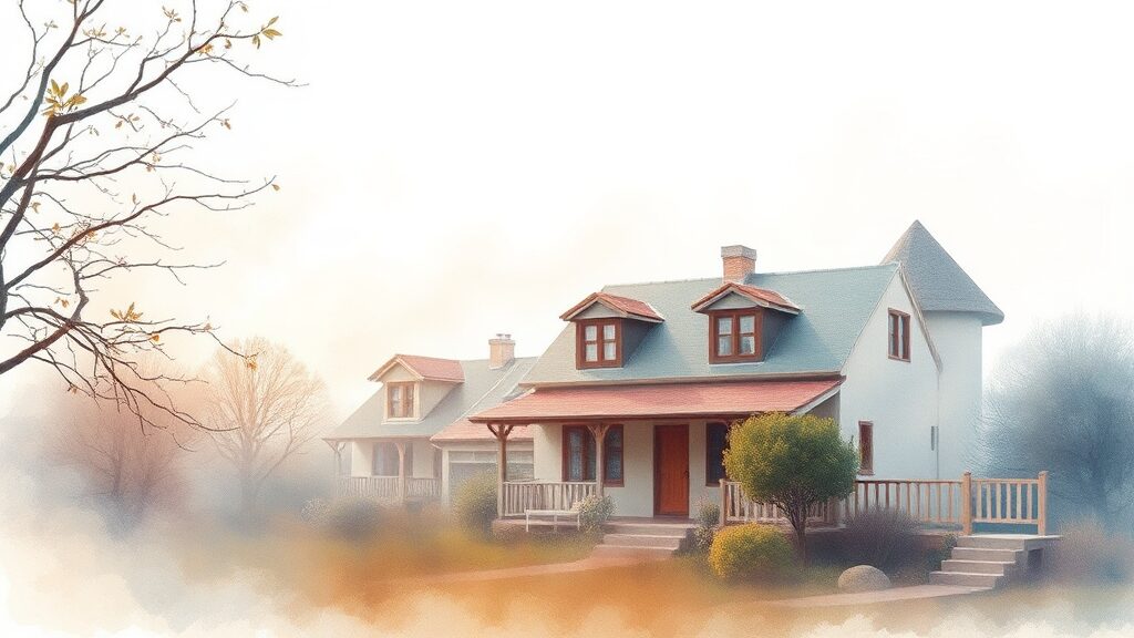 주택연금 가입 조건: 누가 받을 수 있을까? (watercolor 스타일)