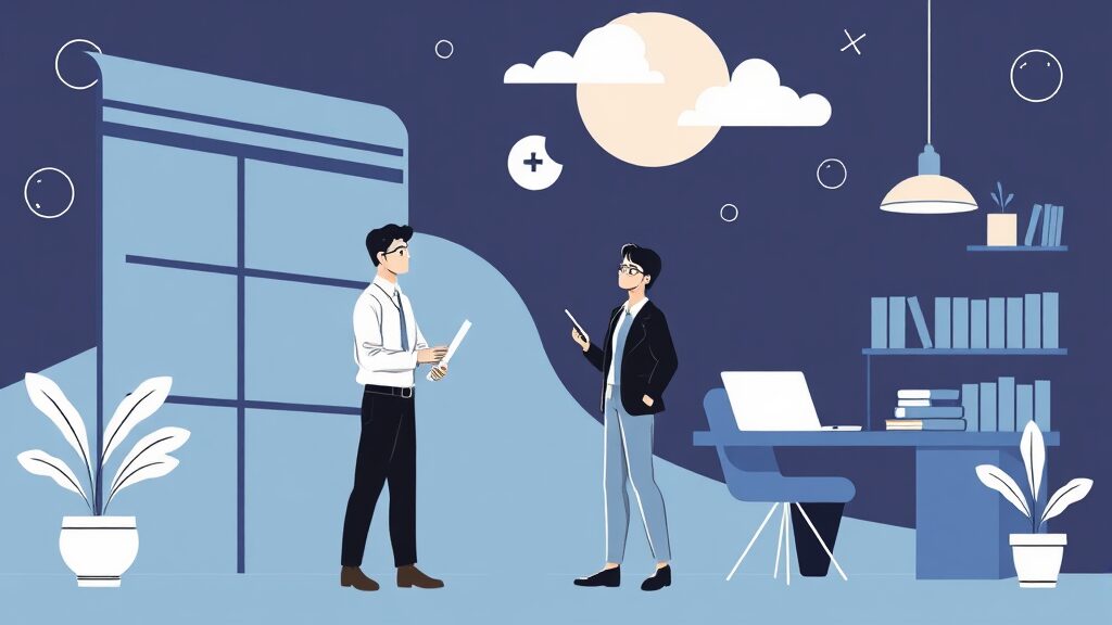 새출발기금: 소상공인 빚 탕감 조건, 신청부터 재기까지 완벽 가이드 2 새출발기금: 소상공인 빚 탕감 정책 개요 (illustration 스타일)