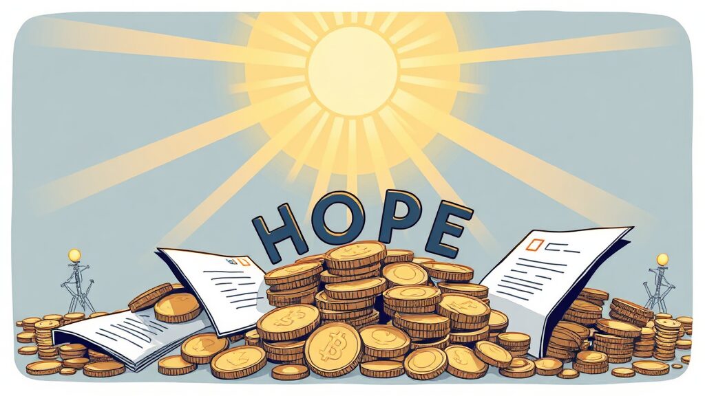 햇살론 특례, 이것만은 꼭 알아두세요! (illustration 스타일)