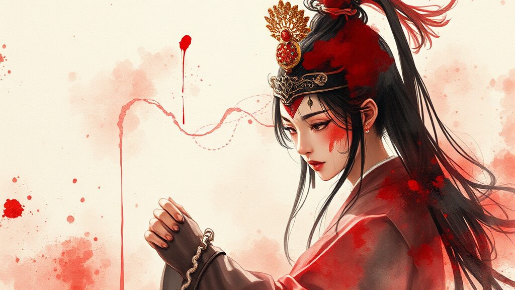 한명회 부관참시: 연산군 분노와 갑자사화 비극의 진실 5 갑자사화: 권력 투쟁의 비극과 훈구파의 몰락 (watercolor 스타일)