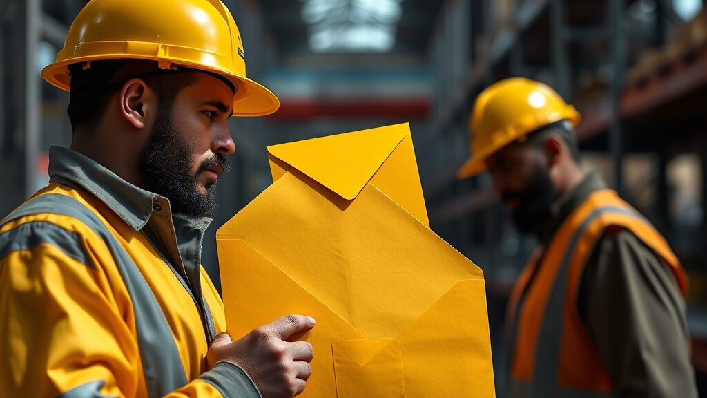 노란봉투법, 무엇이 달라지나? (realistic 스타일)