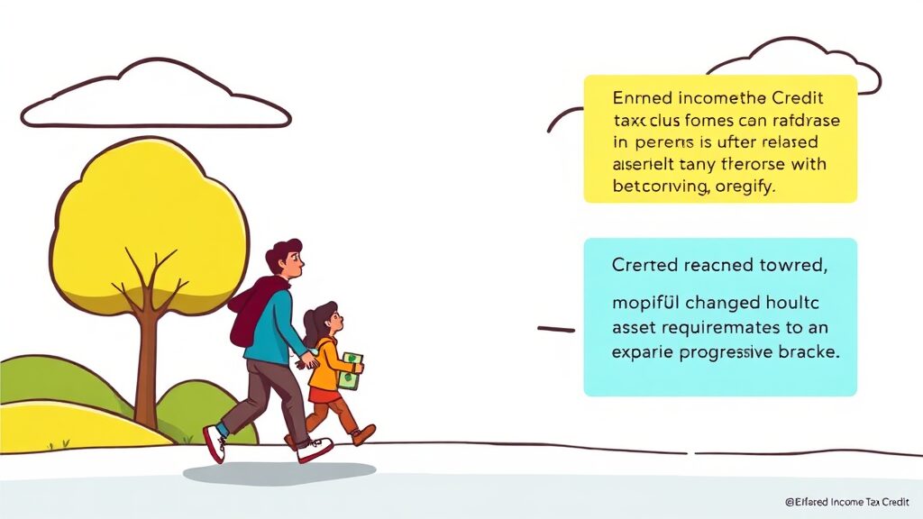 근로장려금 제도, 앞으로의 전망과 변화 (cartoon 스타일)