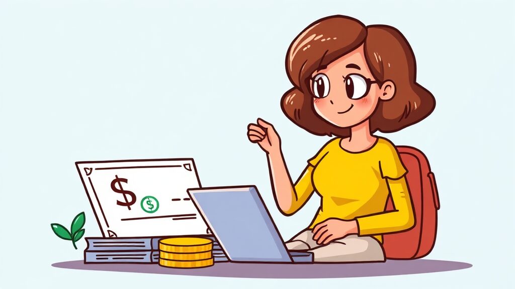 소득금액증명원, 언제 필요할까? 활용 사례 살펴보기 (cartoon 스타일)